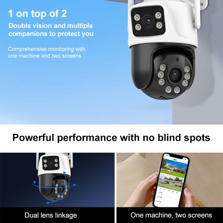QX101 6MP WiFi Dual Camera Supports Two-way Voice Intercom & Infrared Night Vision, QX101 QX101 6MP WiFi Dual Camera Supports Two-way Voice Intercom & Infrared Night Vision, QX101